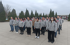 北京汽車制造廠黃驊基地黨委組織開(kāi)展清明節(jié)緬懷英魂，致敬先烈活動(dòng)